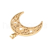 304 Stainless Steel Hollow Pendants STAS-P321-04G-2
