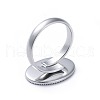 Non-Tarnish Adjustable 304 Stainless Steel Finger Rings Components STAS-E459-79P-3