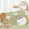 Transparent Acrylic Cotton Ball Swab Storage Canister AJEW-WH0368-01-5