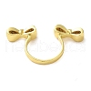 Brass Micro Pave Cubic Zirconia Cuff Rings RJEW-P102-04G-3
