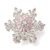 Brass Micro Pave Cubic Zirconia Beads KK-D378-19P-02-1
