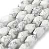 Natural Howlite Beads Strands G-C182-23-02-1