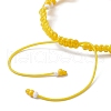 Adjustable Nylon Cord Braided Bead Bracelets BJEW-MZ00163-02-4