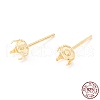 925 Sterling Silver Post Stud Earring Settings STER-P047-06B-G-3