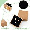 Kraft Paper Necklace Earring Storage Gift Drawer Boxes CON-WH0095-87B-4
