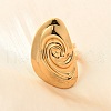 304 Stainless Steel Cuff Rings RJEW-E437-01G-04-3