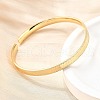Brass Cuff Bangles for Women BJEW-G742-01G-3