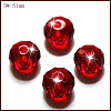 Imitation Austrian Crystal Beads SWAR-F068-6x8mm-05-1