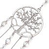 Alloy Tree of Life Pendant Decorations HJEW-TA00249-4