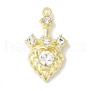 Rack Plating Alloy Pendants FIND-I039-011G-1