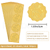 Self Adhesive Gold Foil Embossed Stickers DIY-WH0211-240-2