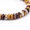 Rondelle Natural Mookaite Beads Strands G-F216-22-3