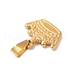 304 Stainless Steel Pendants STAS-I200-02-3