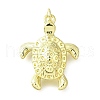 Brass Pendants KK-V007-30G-1