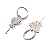 304 Stainless Steel Keychain KEYC-V001-01P-2