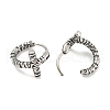 316 Surgical Stainless Steel Hoop Earrings EJEW-D096-14I-AS-2