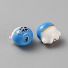 Handmade Porcelain Beads PORC-WH0006-02F-2