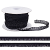 Polyester Elastic Stretch Lace Trim DIY-WH0430-852B-1