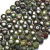 Natural Dragon Blood Beads Strands G-C116-A144-01-2