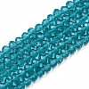 Glass Beads Strands EGLA-A034-T1mm-D27-1