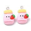 Resin Pendants RESI-C002-18-2