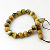 Natural Tiger Eye Beads Strands G-G099-12mm-9-2