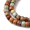 Natural Aqua Terra Jasper Beads Strands G-L624-D03-10x8mm-4