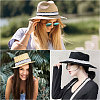 ABS Plastic Imitation Pearl Hat Bands DIY-WH0496-37-7