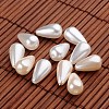 Teardrop Acrylic Imitation Pearl Beads X-OACR-O002-2461-1