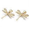 Brass Micro Pave Cubic Zirconia Pendants ZIRC-N039-186A-NF-3