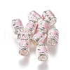 Enamel Alloy European Beads X-EA8640-9S-1