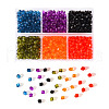 Transparent Acrylic Beads TACR-YW0001-4MM-04-4