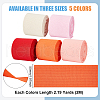 BENECREAT 10M 5 Colors Polyester Flat Elastic Rubber Band EC-BC0001-49A-2