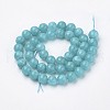 Natural Quartz Beads Strands G-S150-48-10mm-1-2