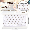 5 Yards 201 Stainless Steel Snap Button Tape OCOR-WH0078-190A-02P-2