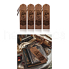 Cowhide Leather Labels AJEW-WH0386-0051-9