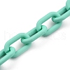 Handmade Acrylic Cable Chains AJEW-JB00711-03-2