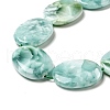 Natural Glass Beads Strands G-I247-34A-4