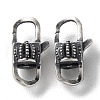 925 Thailand Sterling Silver Lobster Claw Clasps STER-D003-46AS-1