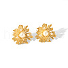 Imitation Pearl Flower Irregular Vintage Stud Earrings HQ5475-2-2