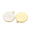 Brass Enamel Pendants KK-F895-16B-G02-2