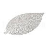 Non-Tarnish 304 Stainless Steel Filigree Pendants STAS-K257-01P-3