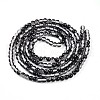 Baking Painted Transparent Glass Beads Strands DGLA-N011-4mm-10-2
