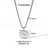Retro Stainless Steel Pendant Hip-hop Necklaces OC7318-5-2