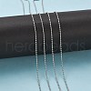 Tarnish Resistant 304 Stainless Steel Ball Chains CHS-D005-CHS-7
