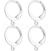 Beebeecraft 100Pcs 304 Stainless Steel Leverback Earring Findings STAS-BBC0006-26-1