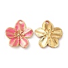 304 Stainless Steel Enamel Pendants X-STAS-K256-17G-03-1