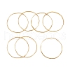 7Pcs PVD Vacuum Plating 304 Stainless Steel Wave Bangles Set for Women BJEW-A011-10B-G-2