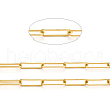 Brass Paperclip Chains CHC-L044-01C-G-1