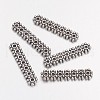 Tibetan Style Beads Spacers TIBEB-S034-AS-FF-1